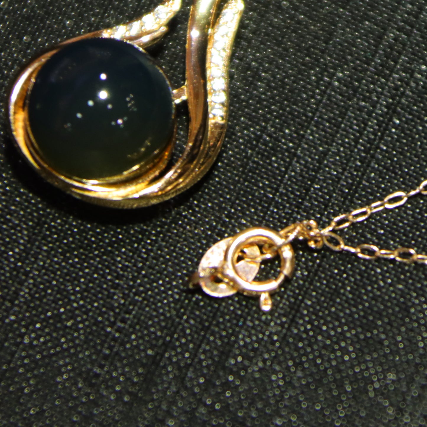 Natural Mexican Blue Amber Teardrop Gemstone necklace 10mm Round Bead
