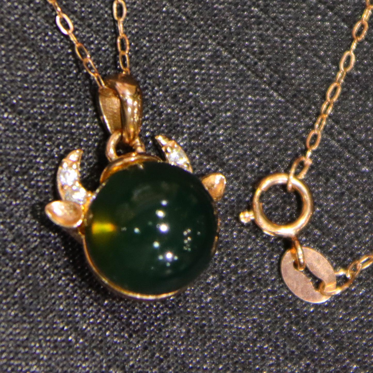 925 Sterling Silver Natural Mexico Blue Amber Cartoon Pendant with 10mm Round Bead