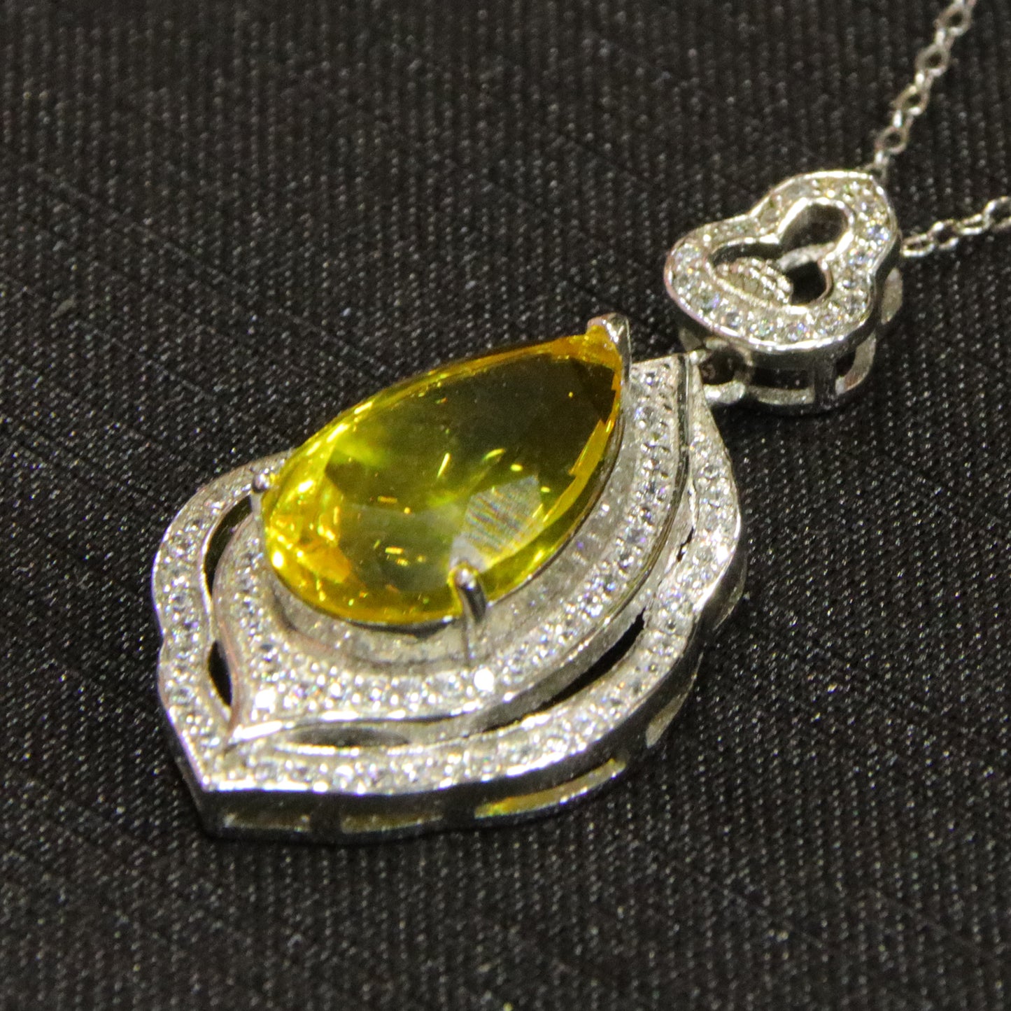Retro simple blue amber diameter 9.1mm 0.003kg ladies necklace pendant