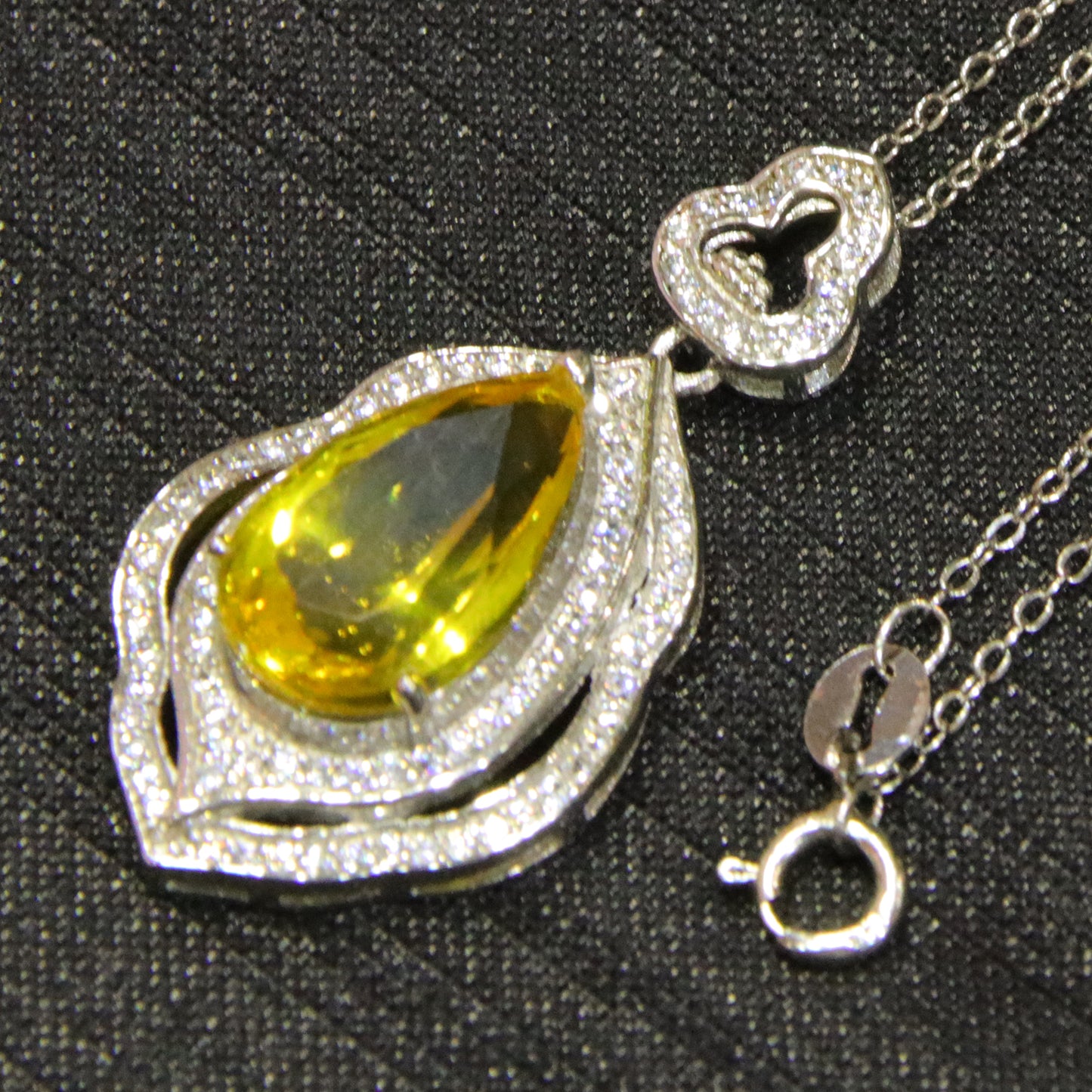 Retro simple blue amber diameter 9.1mm 0.003kg ladies necklace pendant