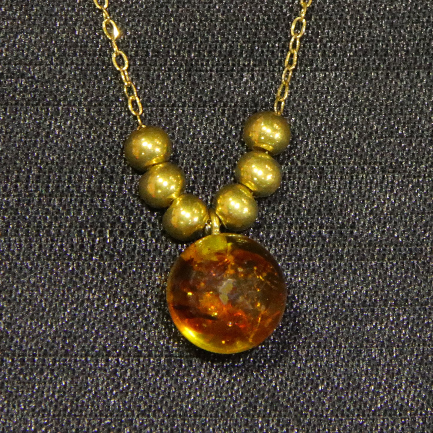 925 silver Fashion blue amber diameter 19mm 0.001kg ladies necklace pendant