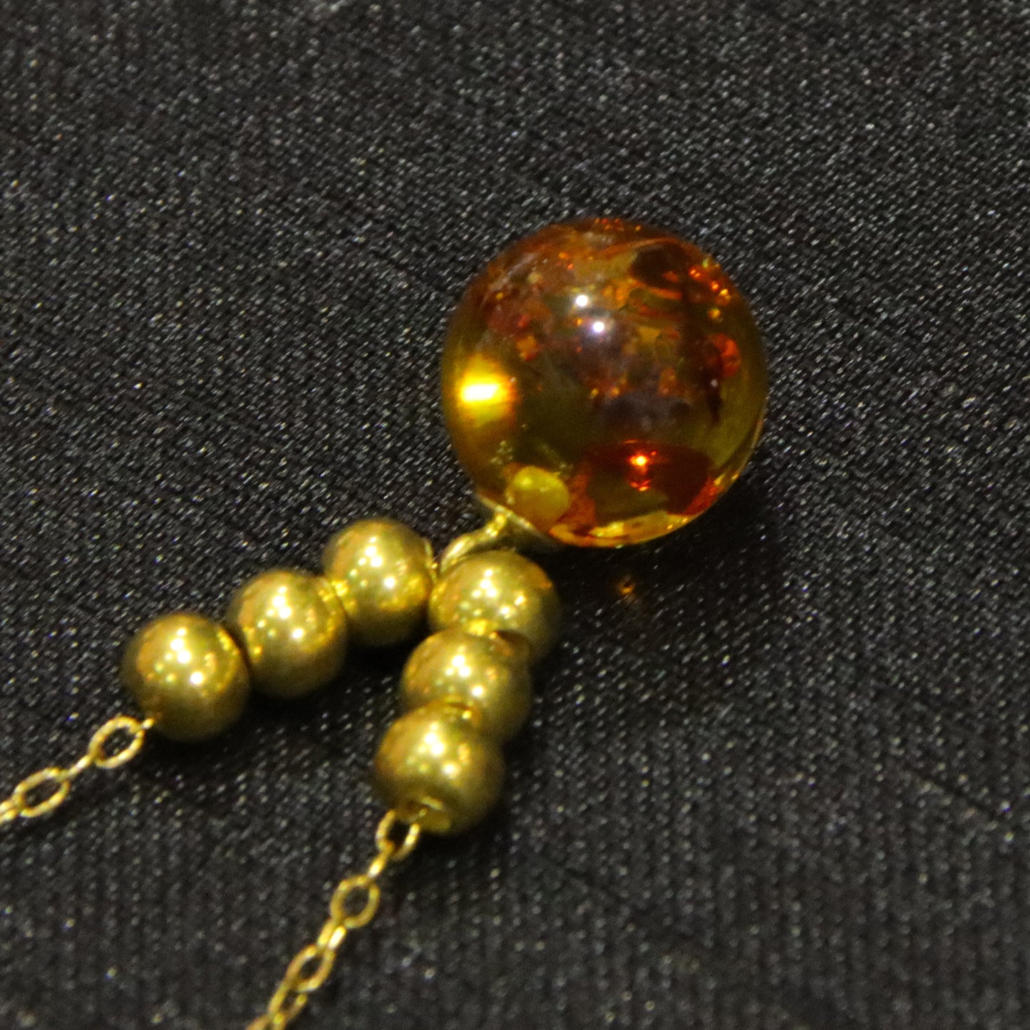 925 silver Fashion blue amber diameter 19mm 0.001kg ladies necklace pendant